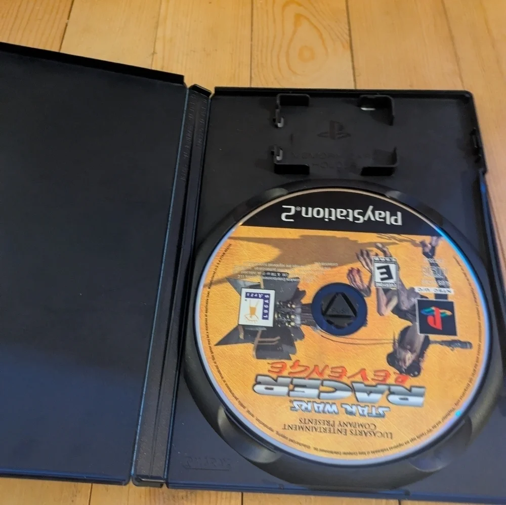 Star Wars Racer Revenge for PlayStation 2 - Black Game Used